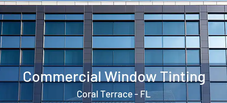  Commercial Window Tinting Coral Terrace - FL