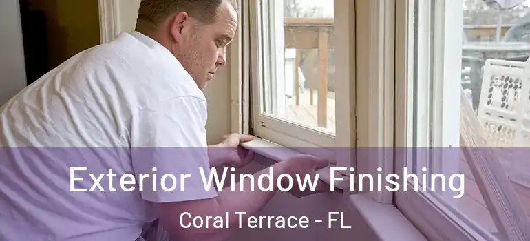  Exterior Window Finishing Coral Terrace - FL