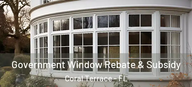  Government Window Rebate & Subsidy Coral Terrace - FL