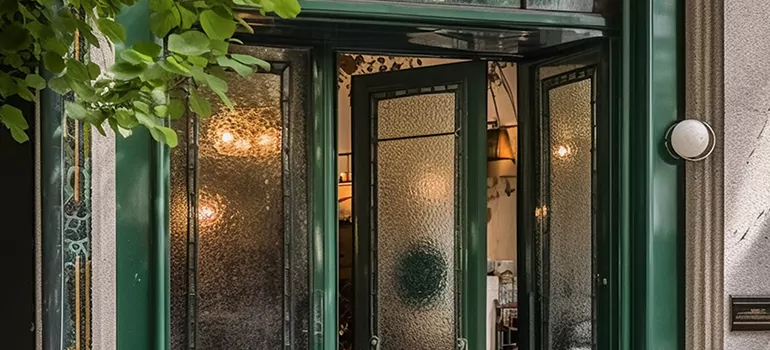 Frosted Pantry Door in Coral Terrace, FL