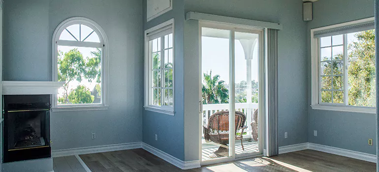 Tempered Glass Sliding Door inCoral Terrace, FL