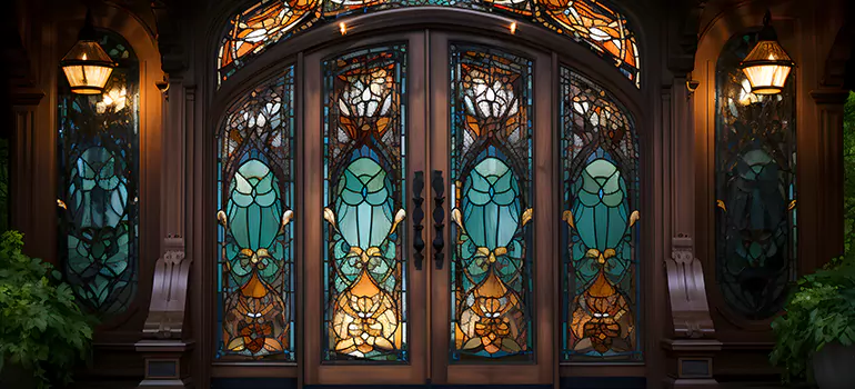 Wrought Iron Storm Door in Coral Terrace, FL