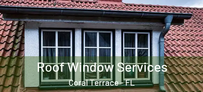  Roof Window Services Coral Terrace - FL