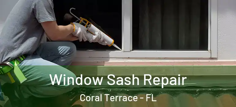  Window Sash Repair Coral Terrace - FL