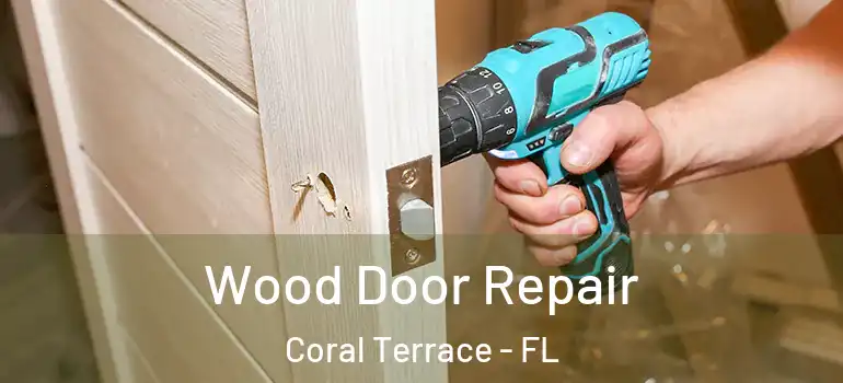  Wood Door Repair Coral Terrace - FL